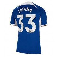 Chelsea Wesley Fofana #33 Replika Hemmatröja 2023-24 Kortärmad